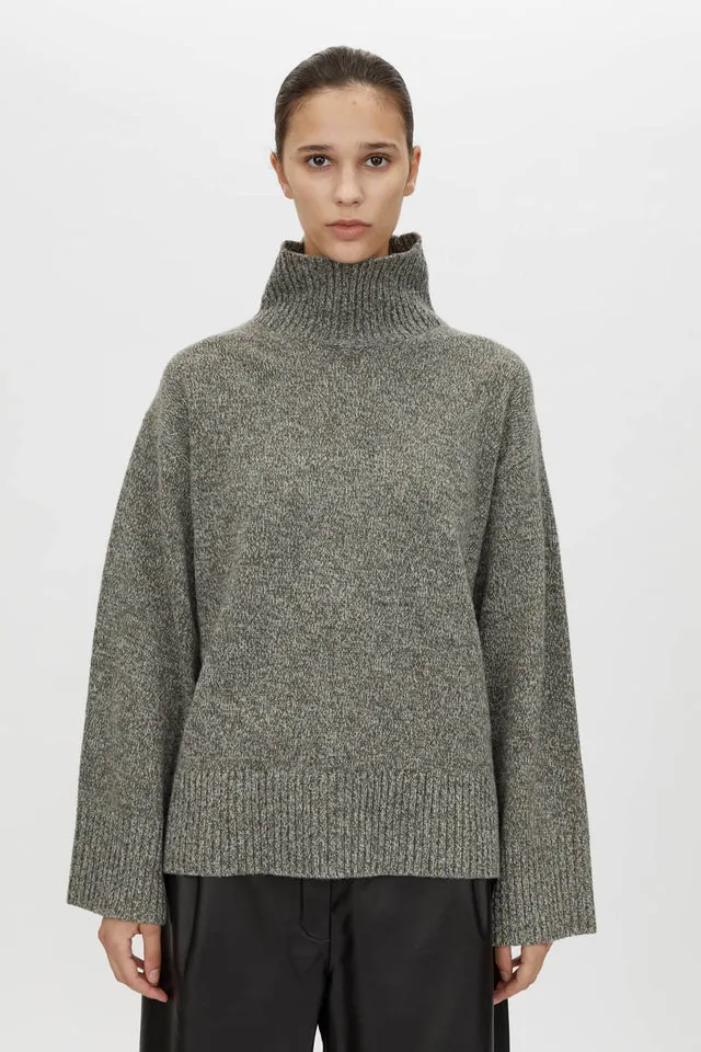Camilla and Marc | Breccia Knit Sweater - Khaki Twill sold by Sister & Co product image thumbnail 2
