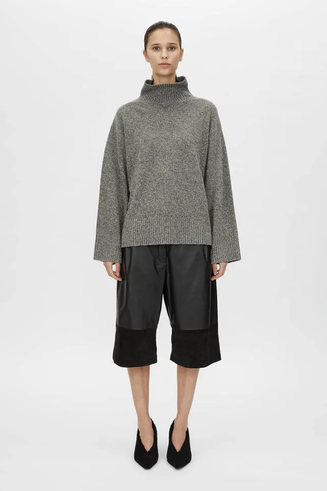 Camilla and Marc | Breccia Knit Sweater - Khaki Twill sold by Sister & Co