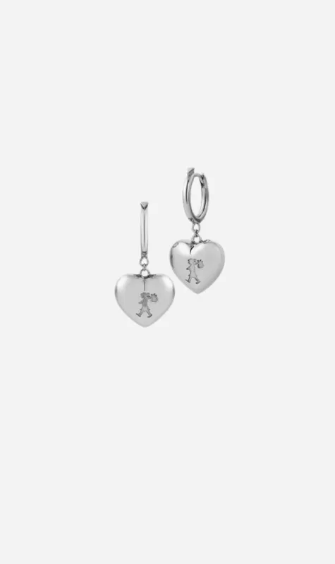 Karen Walker | Runaway Heart Earrings - Sterling Silver sold by Sister & Co