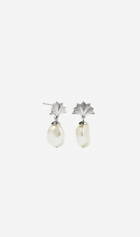 Meadowlark | Vita Drop Earrings Small - Silver sold by Sister & Co