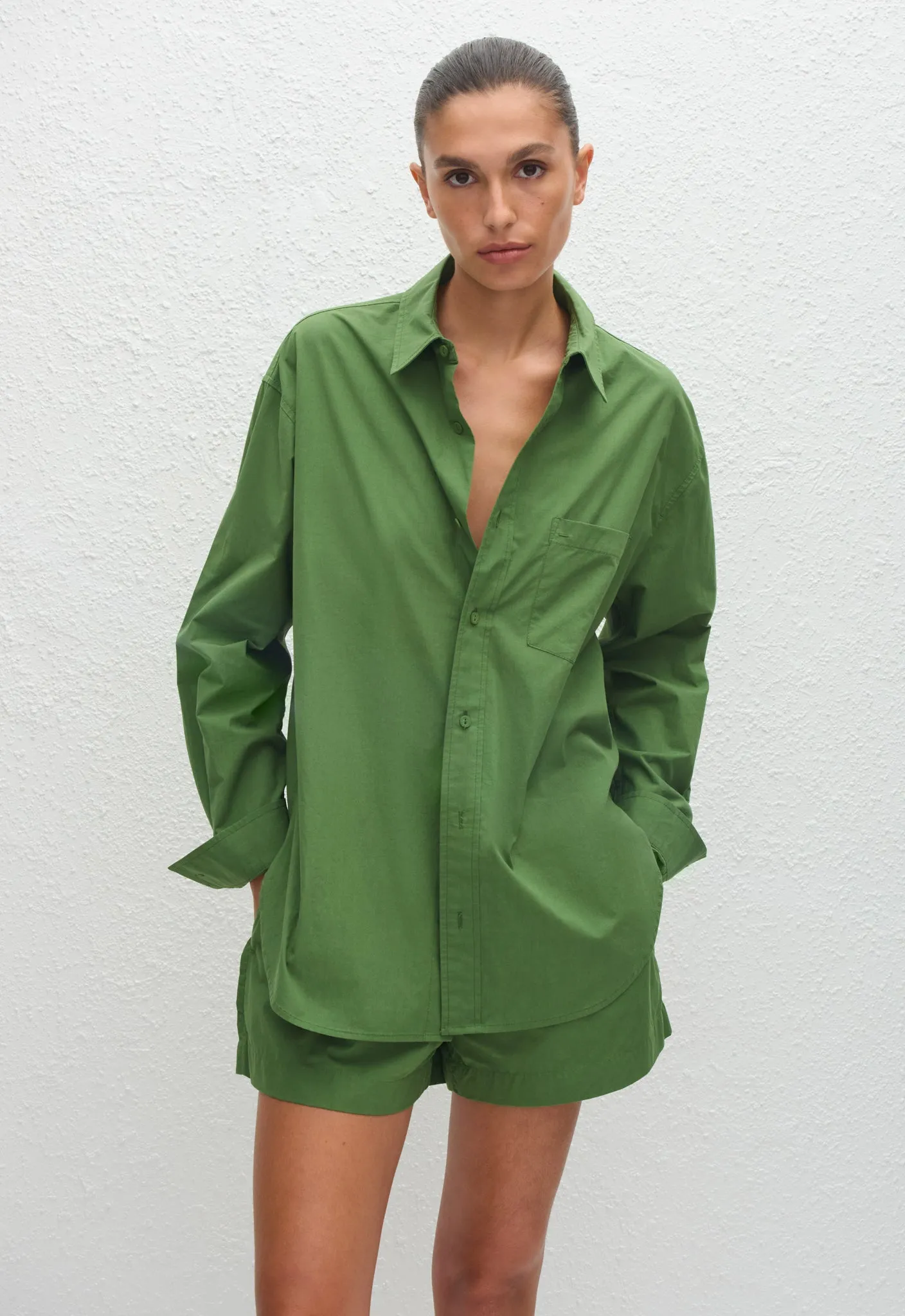 Matteau | Relaxed Shirt - Cactus sold by Sister & Co