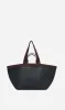 Camilla and Marc | Soki Tote - Black/Chocolate sold by Sister & Co