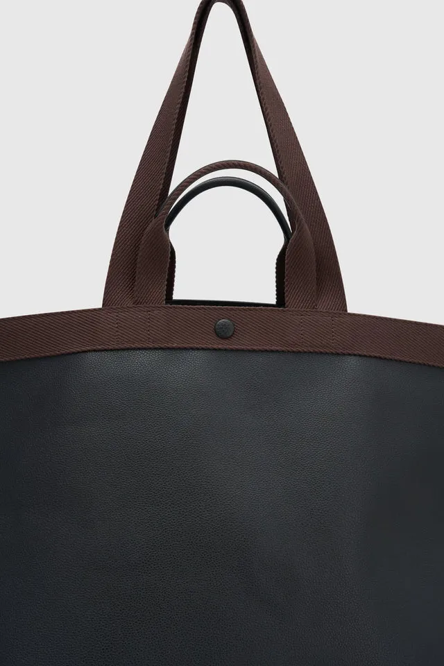 Camilla and Marc | Soki Tote - Black/Chocolate sold by Sisters & Co product image thumbnail 3