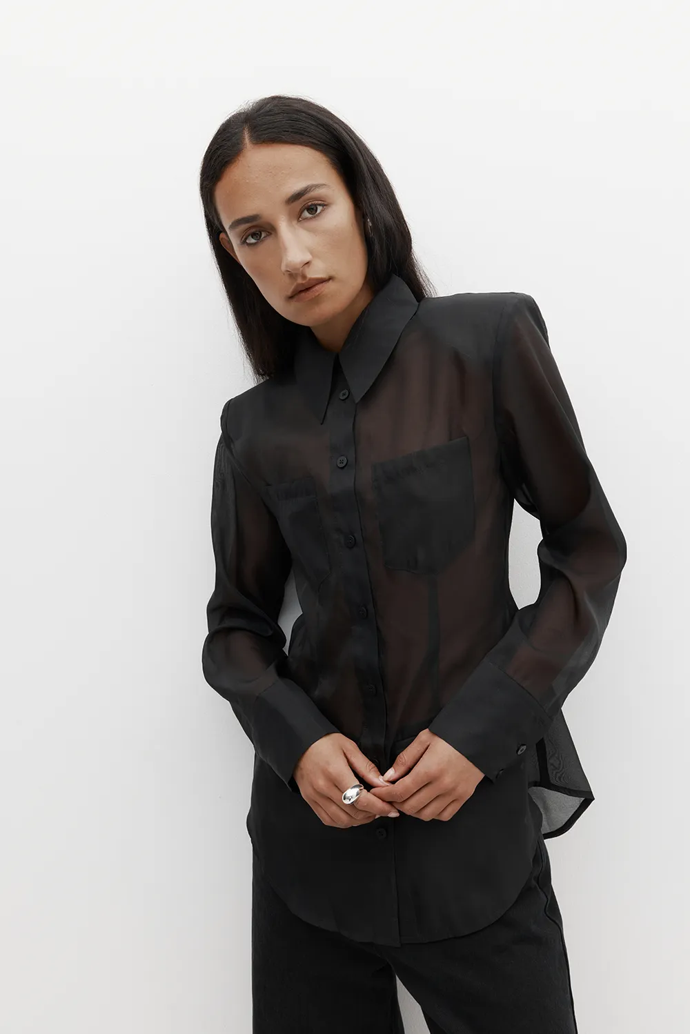 Rebe | Ralph Shirt - Black sold by Sister & Co product image thumbnail 3