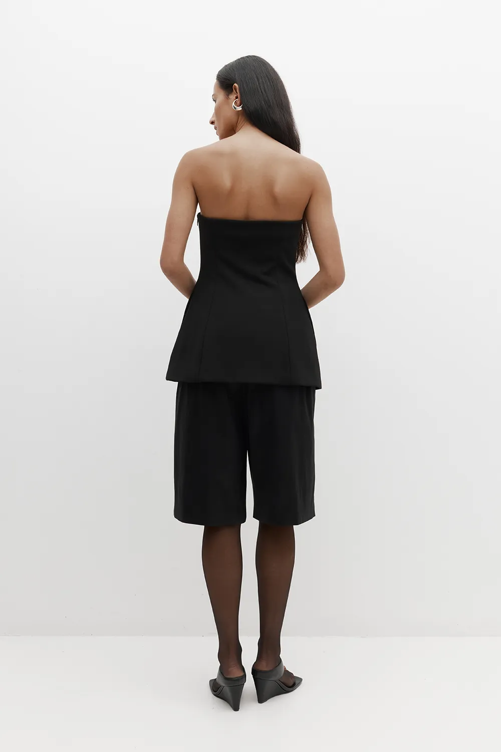 Rebe | Emma Strapless Top - Black sold by Sisters & Co product image thumbnail 3