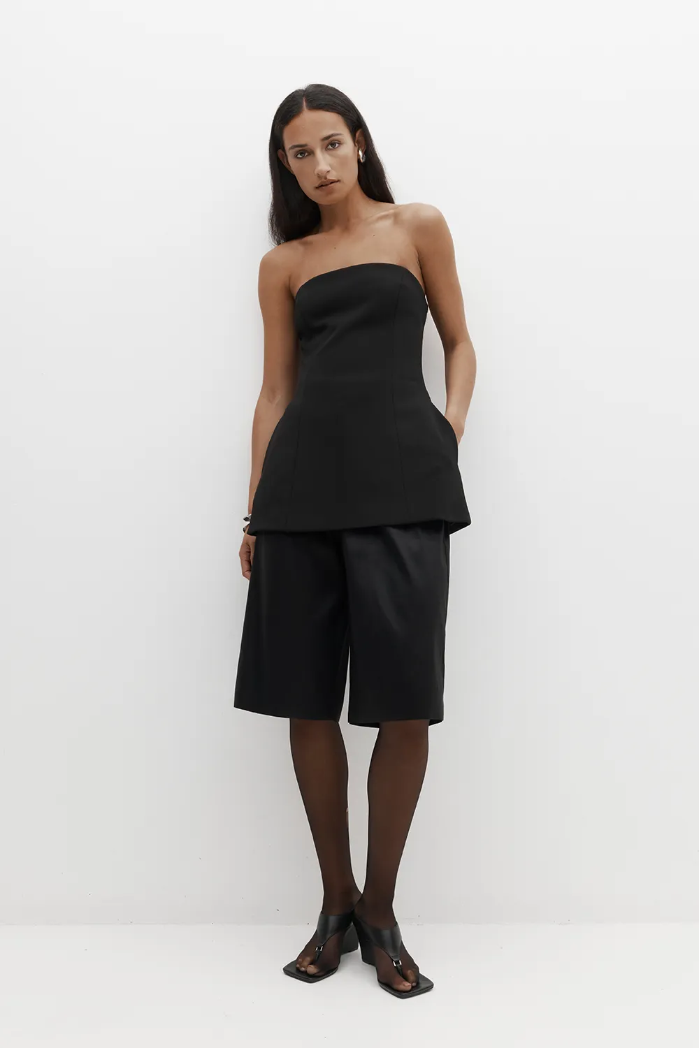 Rebe | Emma Strapless Top - Black sold by Sisters & Co product image thumbnail 2