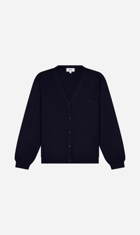 Rebe | Merino Cardigan - Navy sold by Sister & Co