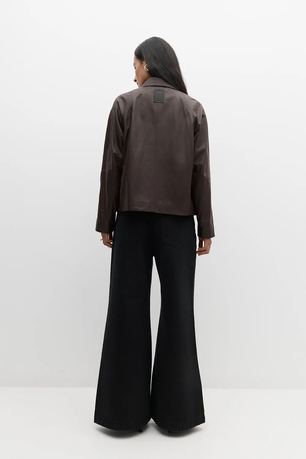 Rebe | Mo Leather Jacket - Balsamic sold by Sister & Co product image thumbnail 5