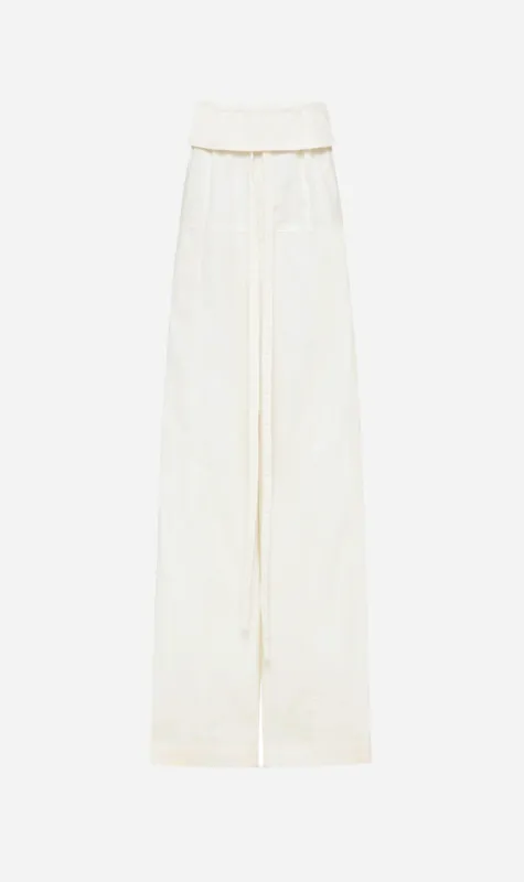 Matteau | Fisherman Drawcord Pant - White sold by Sister & Co