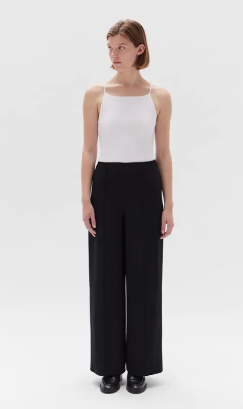 Assembly Label | Sabine Crepe Trouser - Black sold by Sister & Co