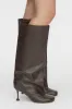 Camilla and Marc | Amber Knee High Boot - Choc Nappa sold by Sister & Co