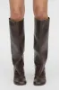 Camilla and Marc | Amber Knee High Boot - Choc Nappa sold by Sister & Co