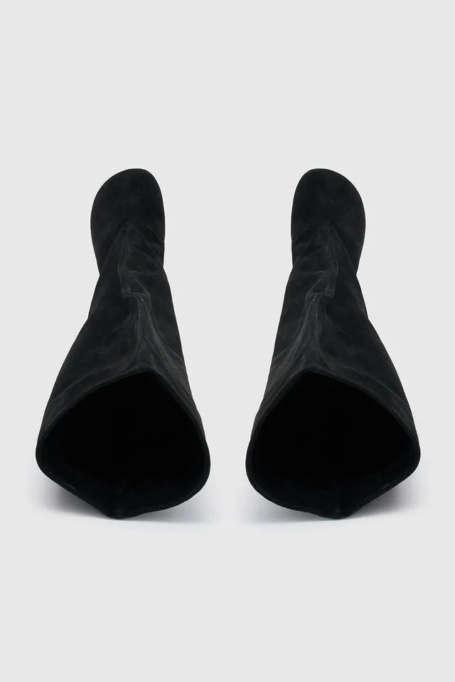 Camilla and Marc | Amber Knee High Boot - Suede Black sold by Sister & Co product image thumbnail 5