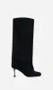 Camilla and Marc | Amber Knee High Boot - Suede Black sold by Sister & Co