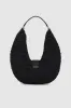 Anine Bing | Lou Bag Monogram - Black sold by Sister & Co