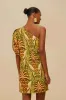 Farm Rio | Tapestry One Shoulder Mini Dress - Pineapple sold by Sister & Co