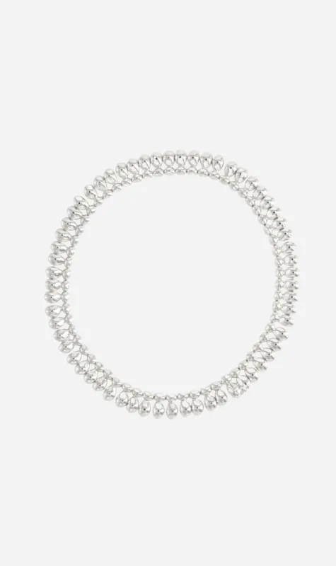 Jasmin Sparrow | Fiore Necklace - Silver sold by Sister & Co