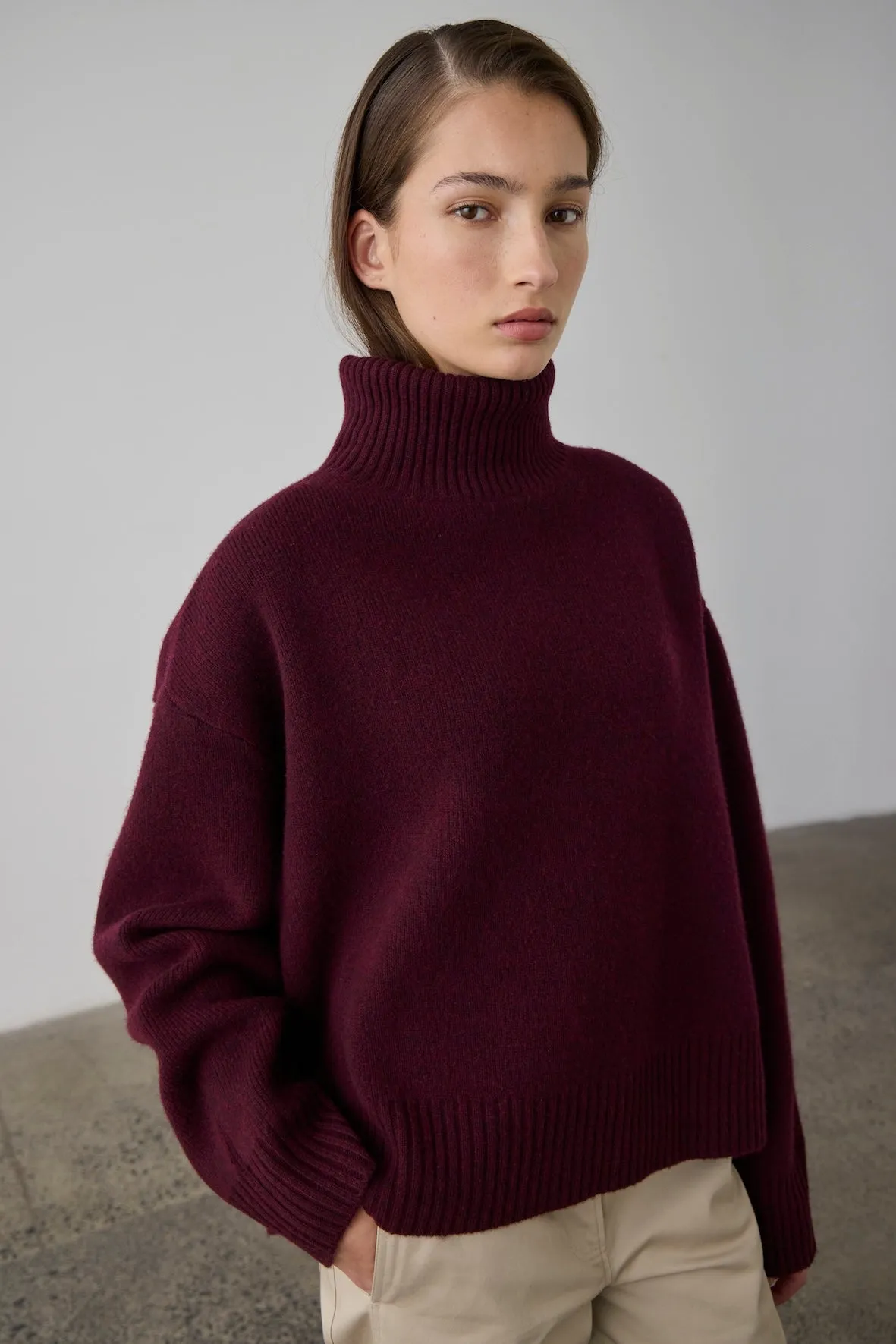 Laing | Nico Sweater - Mulberry sold by Sister & Co product image thumbnail 2