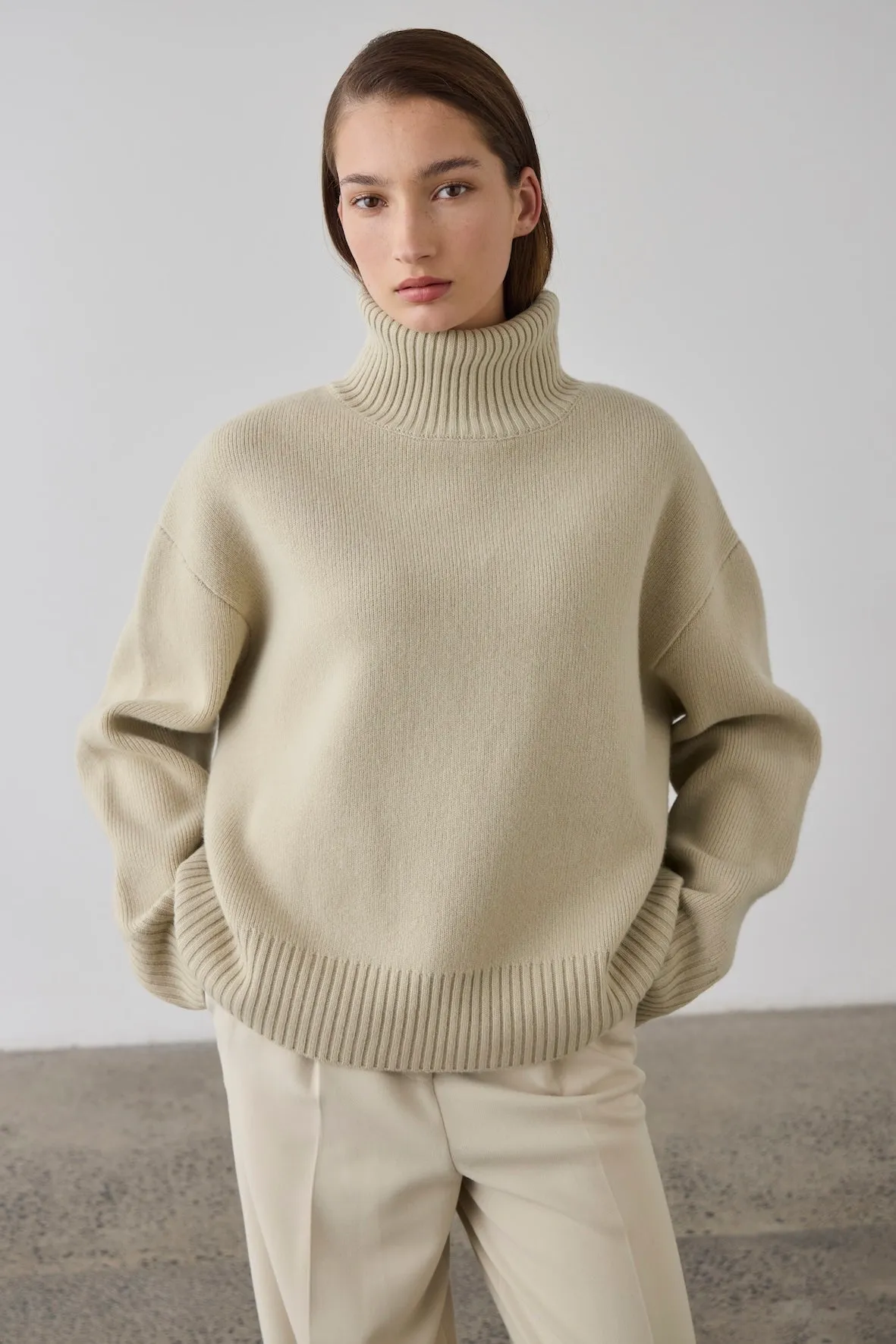 Laing | Nico Sweater - Sage sold by Sisters & Co