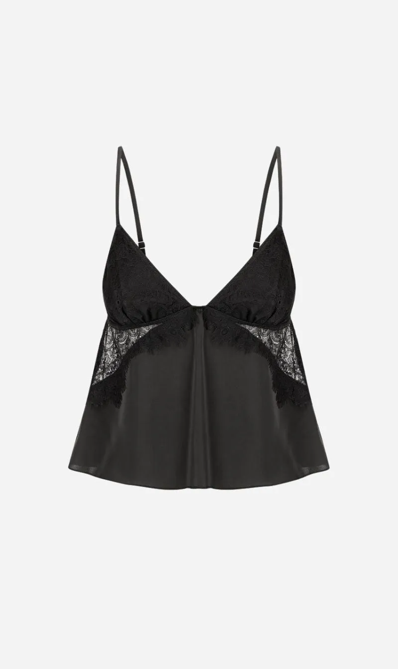 Kat the Label | Darcy Camisole - Black sold by Sister & Co