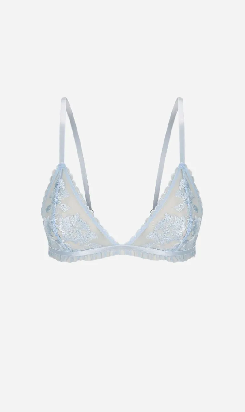 Kat the Label | Annabelle Bralette - Frost sold by Sister & Co