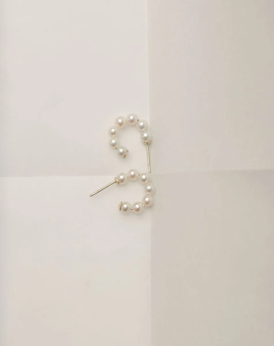 Meadowlark | Paris Hoops - Silver sold by Sisters & Co product image thumbnail 3