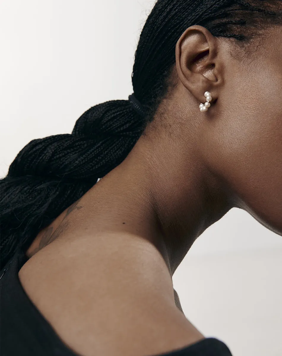 Meadowlark | Paris Hoops - Silver sold by Sisters & Co product image thumbnail 2