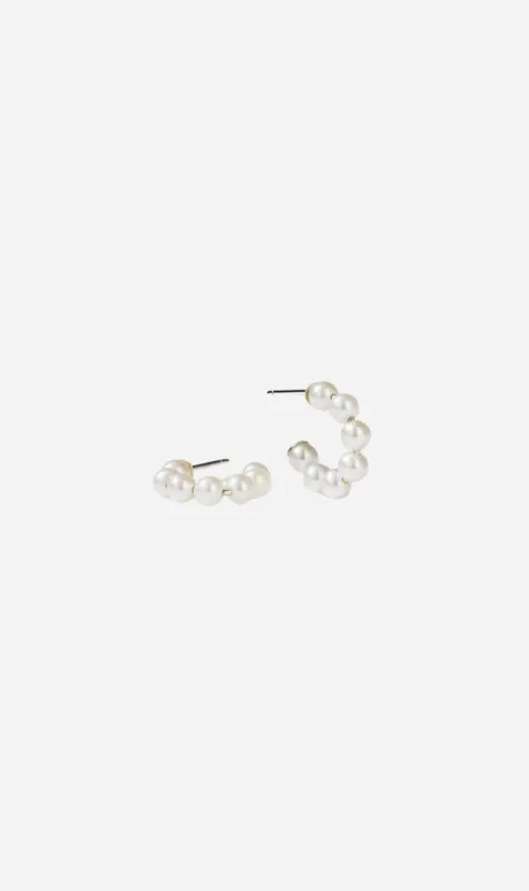 Meadowlark | Paris Hoops - Silver sold by Sister & Co