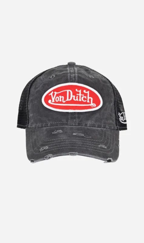 Von Dutch | Patch Twill Trucker - Black sold by Sister & Co