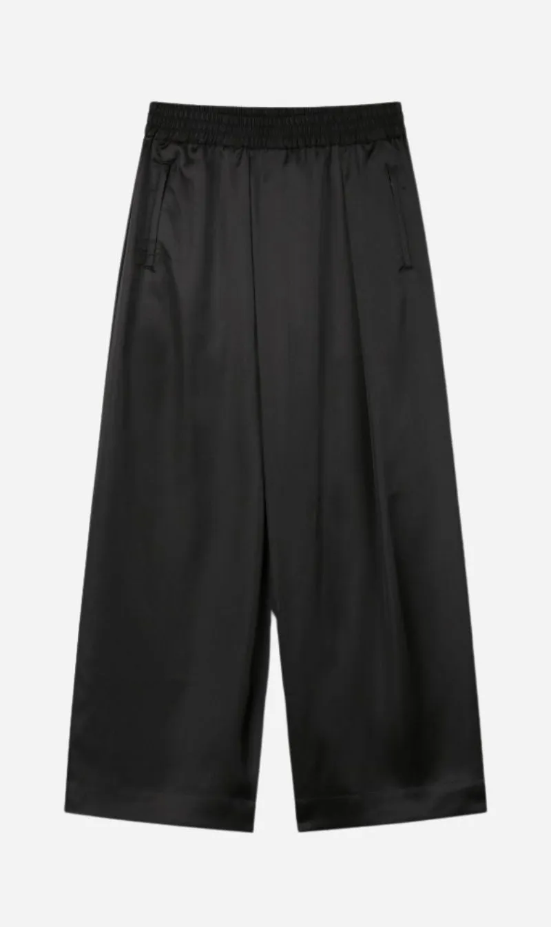 Tonywack | Satin Trousers - Black sold by Sister & Co