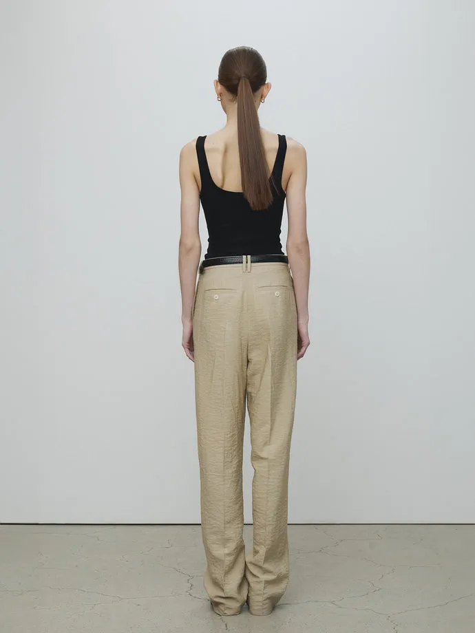 Tonywack | Tencel U Neck Sleeveless - Black sold by Sister & Co product image thumbnail 4