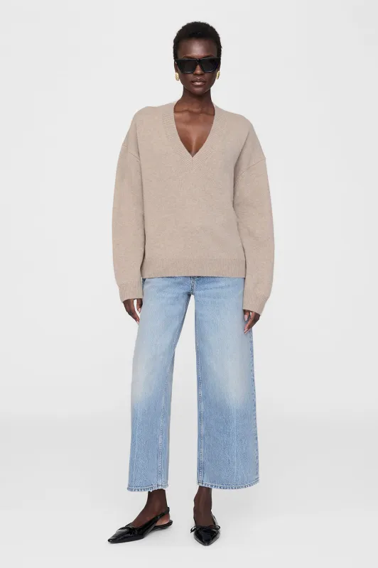Anine Bing | Lee Sweater - Brown sold by Sister & Co