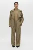 Camilla and Marc | Zeno Monogram Elastic Pant - Khaki sold by Sister & Co