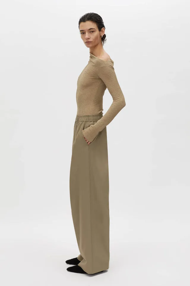 Camilla and Marc | Zeno Monogram Elastic Pant - Khaki sold by Sister & Co product image thumbnail 5