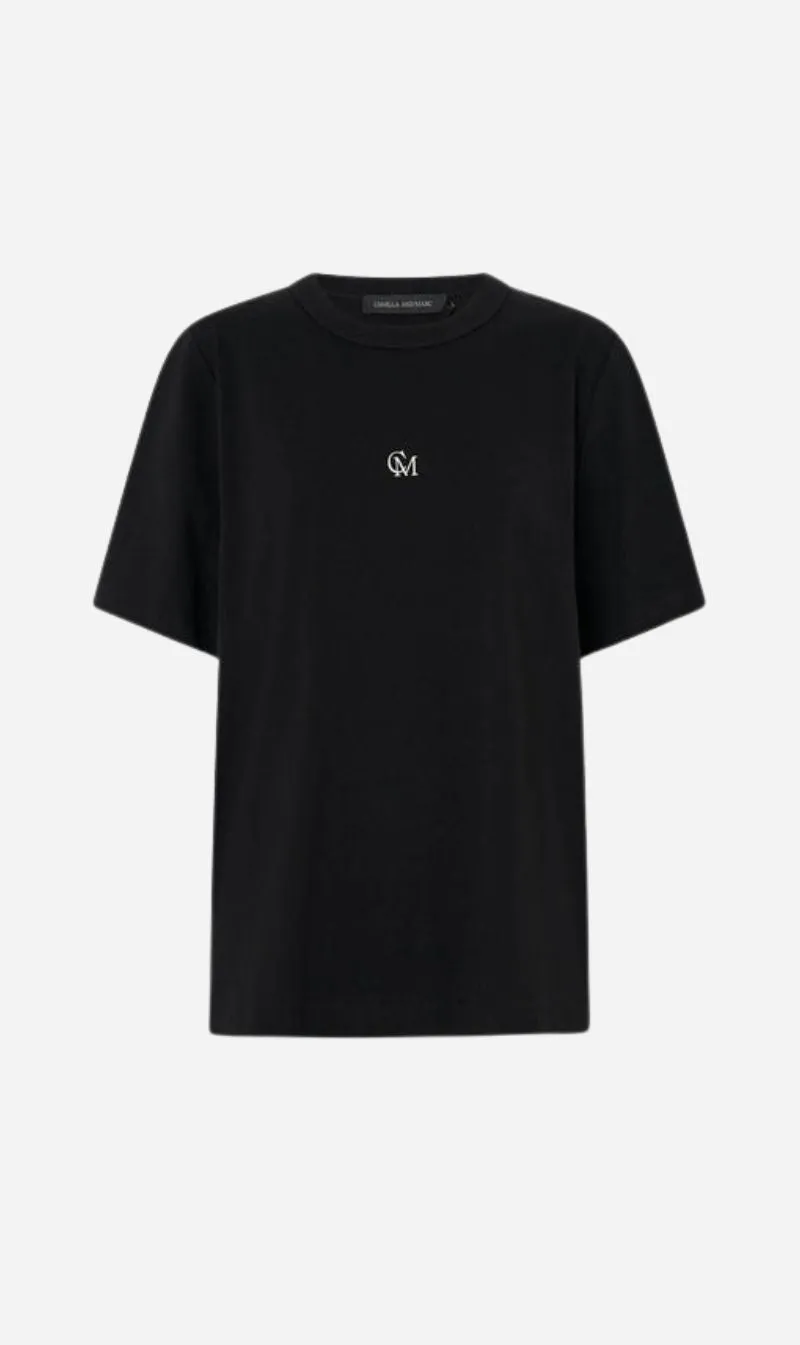 Camilla and Marc | Lyra Logo Tee - Black sold by Sister & Co