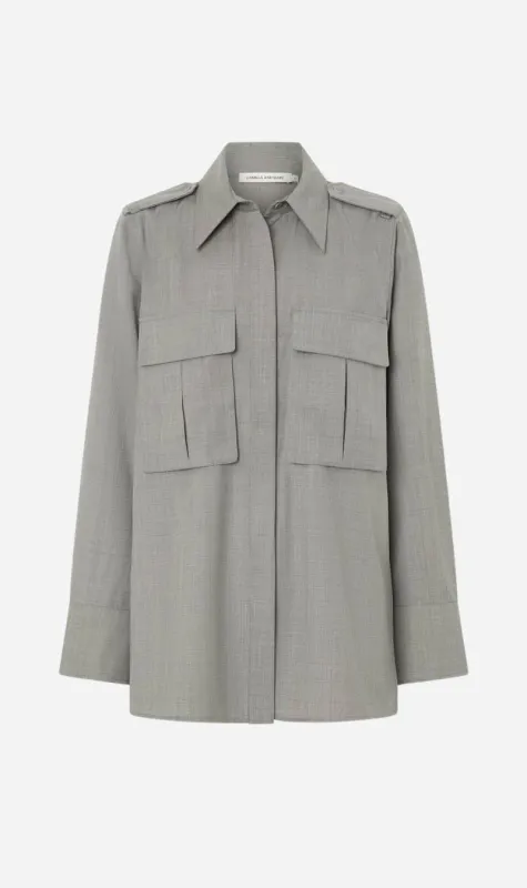 Camilla and Marc | Drew Shirt - Mottled Stone sold by Sister & Co