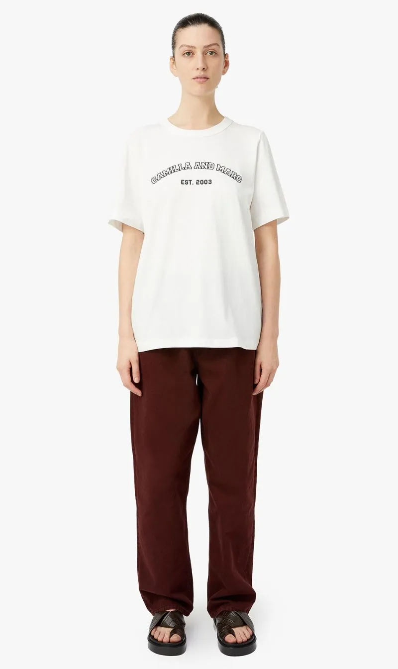 Camilla and Marc | Odessa Graphic Tee - Soft White sold by Sisters & Co