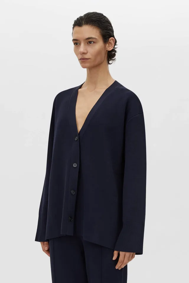 Camilla and Marc | Orwell Milano Knit Cardigan - Navy sold by Sister & Co product image thumbnail 3