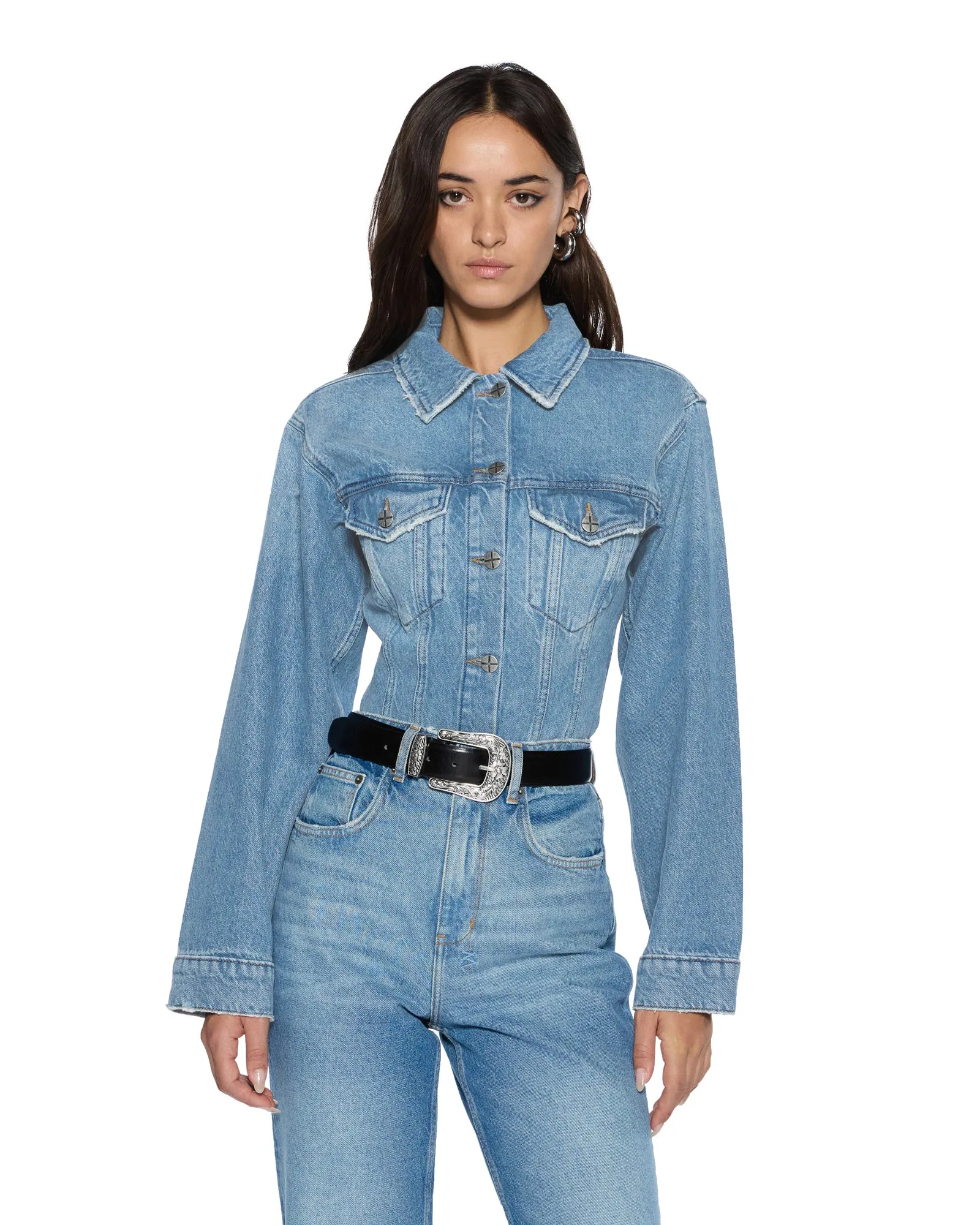 Ksubi | Cinched Jacket Crop - Tru Vintage sold by Sisters & Co product image thumbnail 3