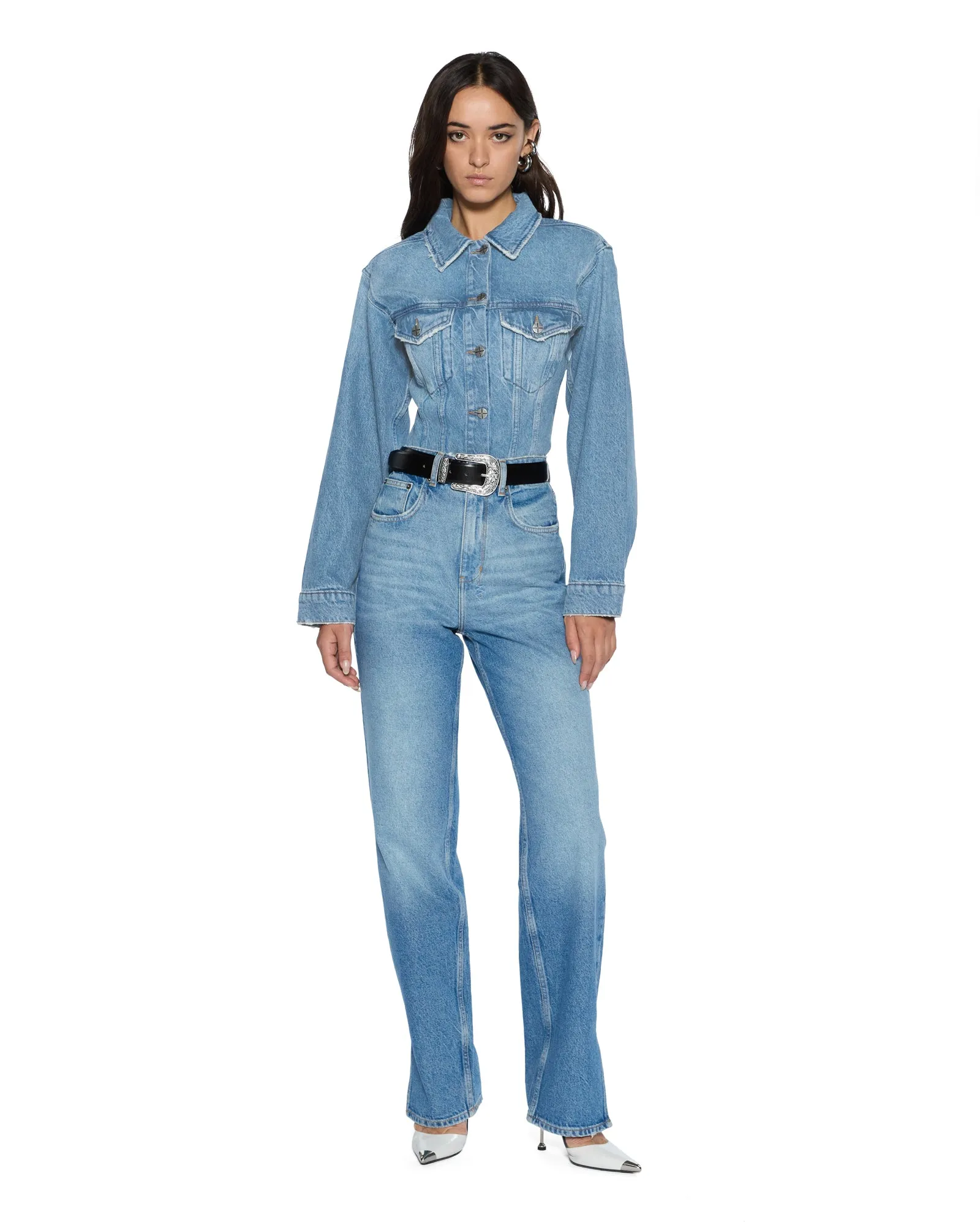 Ksubi | Cinched Jacket Crop - Tru Vintage sold by Sisters & Co