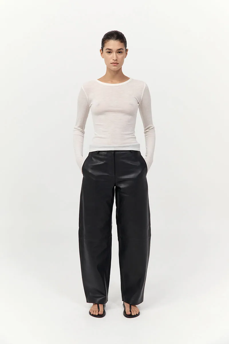 St Agni | Leather Balloon Pants - Black sold by Sister & Co product image thumbnail 4