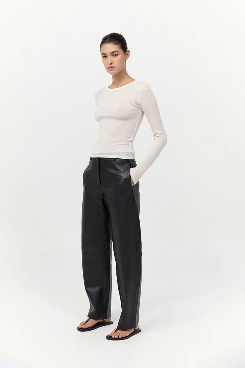 St Agni | Leather Balloon Pants - Black sold by Sister & Co product image thumbnail 5