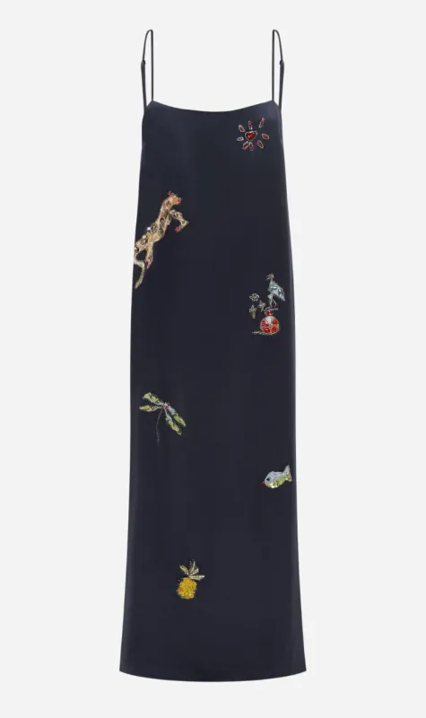 Alemais | Fontaine Slip Midi Dress sold by Sisters & Co