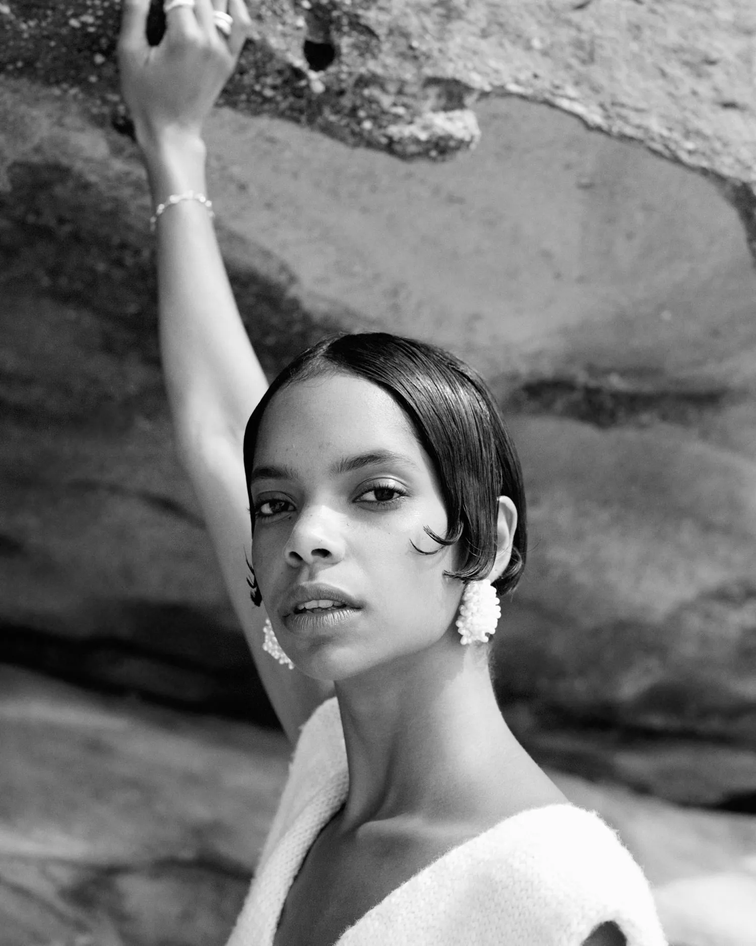 Jasmin Sparrow | Mermaid Earrings - Silver sold by Sisters & Co product image thumbnail 2