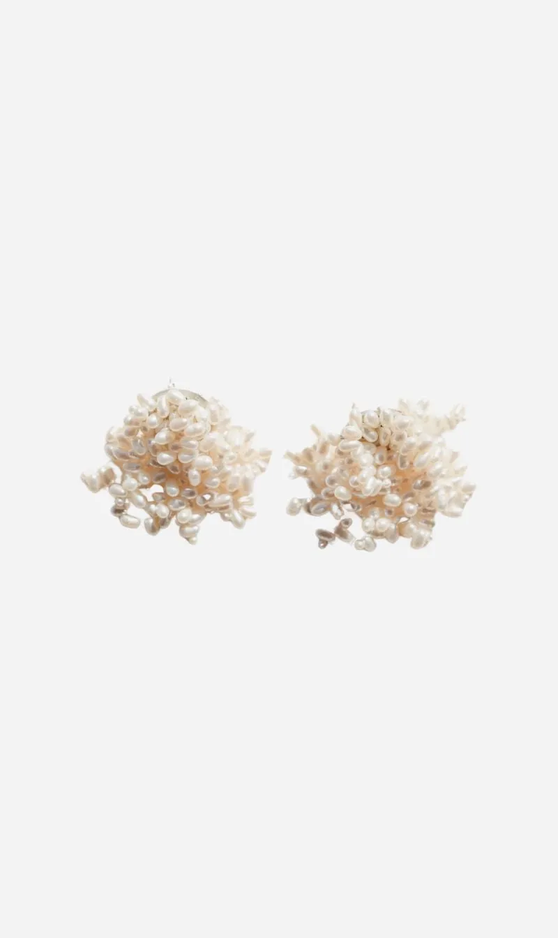 Jasmin Sparrow | Mermaid Earrings - Silver sold by Sisters & Co
