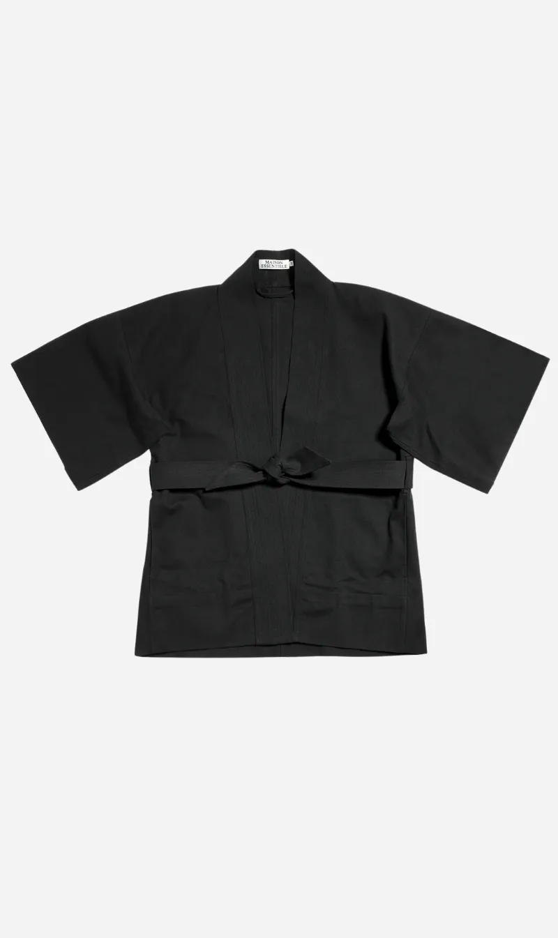 Maison Essentiele | Kimono - Black sold by Sisters & Co product image thumbnail 2