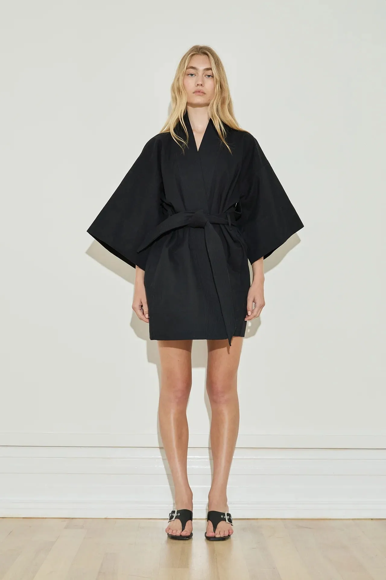 Maison Essentiele | Kimono - Black sold by Sisters & Co product image thumbnail 5
