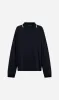 Camilla and Marc | Aqui Long Sleeve Monogram Top - Midnight Navy sold by Sister & Co