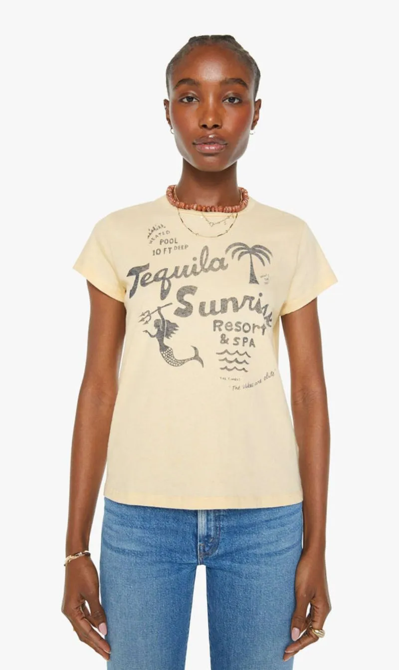 Mother Denim | The Boxy Goodie Goodie - Tequila Sunrise Resort sold by Sisters & Co