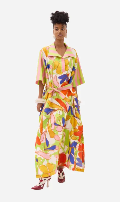 Gary Bigeni | Dantas Tunic Shirt Dress - Mix Floral sold by Sister & Co